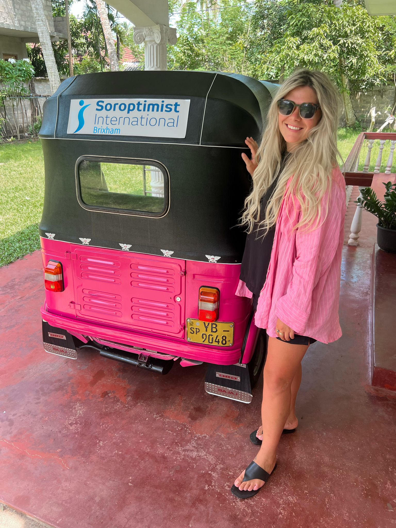 SI Brixham Pink TukTuk